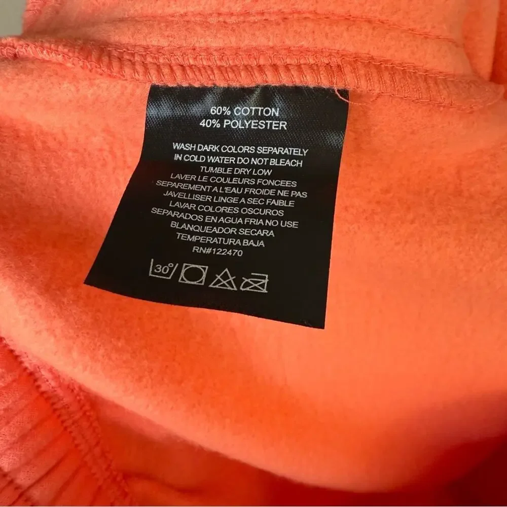 Shaka Wear NWT Peach Fleece Cargo Sweats Size Small
